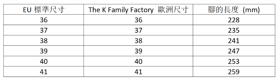 產品尺寸 sizing 003 - 產品尺寸