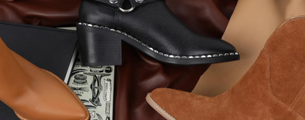 Beyond the Sketch: Why NYFW, Paris, & Milan Designers Are Switching to "No MOQ" Luxury Shoe Manufacturing Production to Global Delivery high end shoes 1024x403 - Beyond the Sketch: Why NYFW, Paris, & Milan Designers Are Switching to "No MOQ" Luxury Shoe Manufacturing